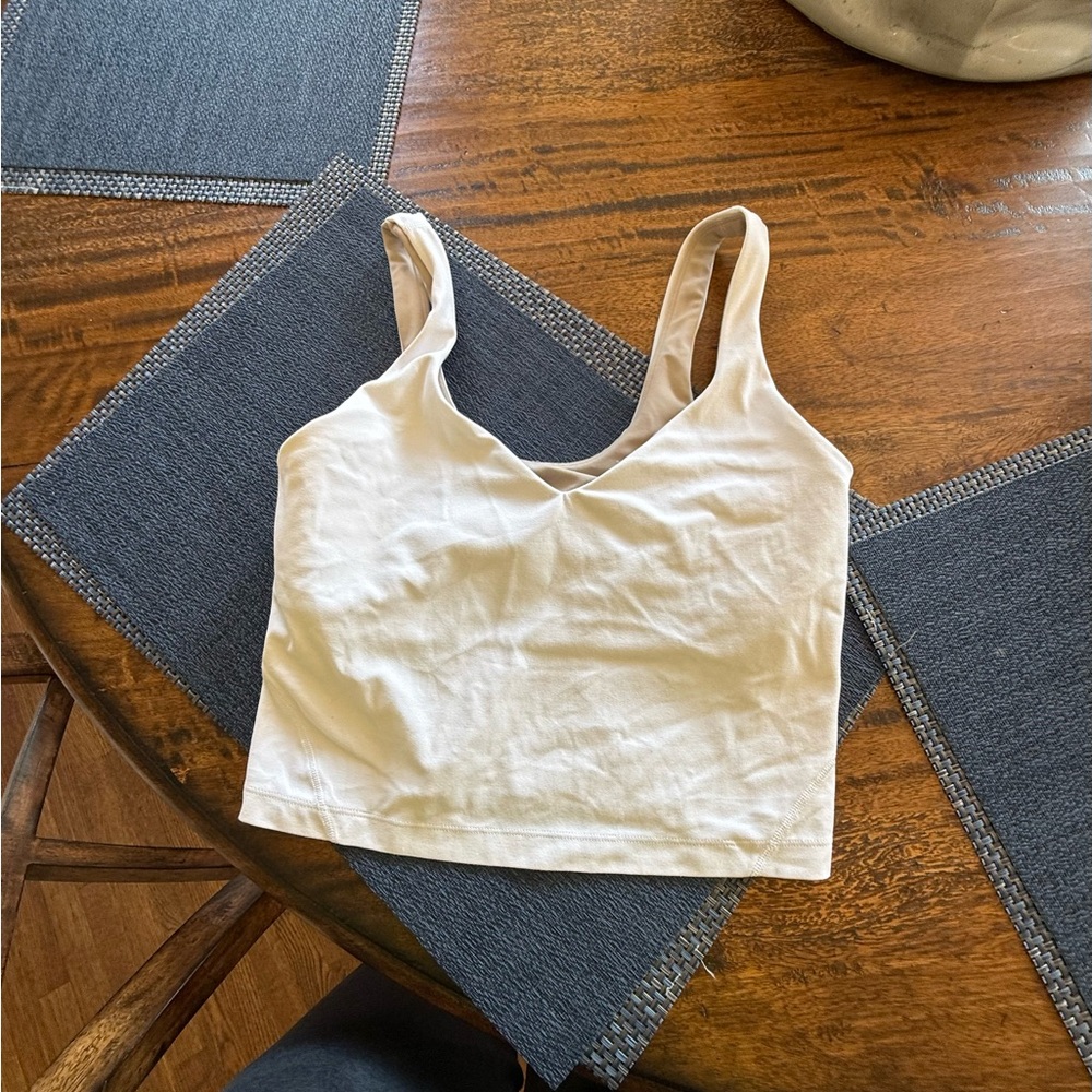 Lululemon Align White Tank Top
